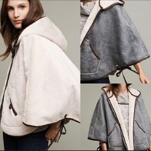 Anthropologie Hei Hei Reversible Poncho